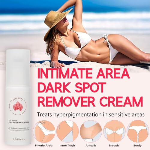 Dark Spot Cream for Intimate Areas - Tranexamic Acid & Niacinamide Serum for Women - Body Cream for Bikini Line, Underarms, Inner Thigh - Even Tone for Sensitive Skin - 1 oz