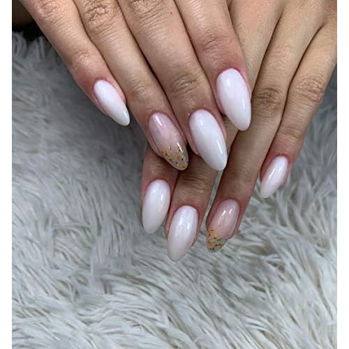 IN.HYPE Hard Builder Gel for Nail Extension/Strengthening Self-leveling Milky white #1