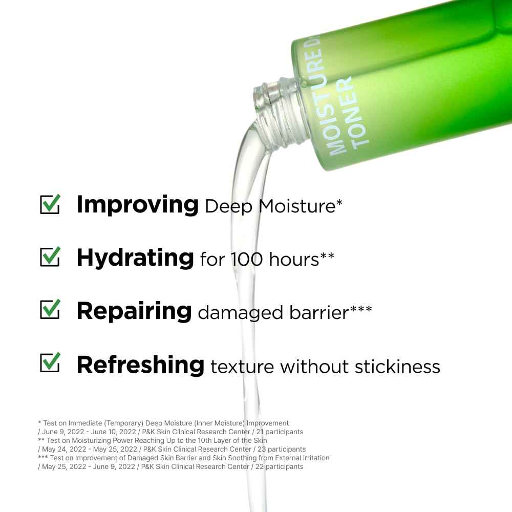 ISOI Moisture Dr. Soothing Toner, Lightweight Hydrating Toner for The Face with Tea Tree Ceramide & Hyaluronic Acid for Skin Barrier Support, Korean Skin Care (4.39 fl. oz/130ml)