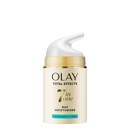 Olay Total Effects 7 in 1 Anti-Ageing Fragrance Free Day Moisturizer for Women, 1.7 Ounce