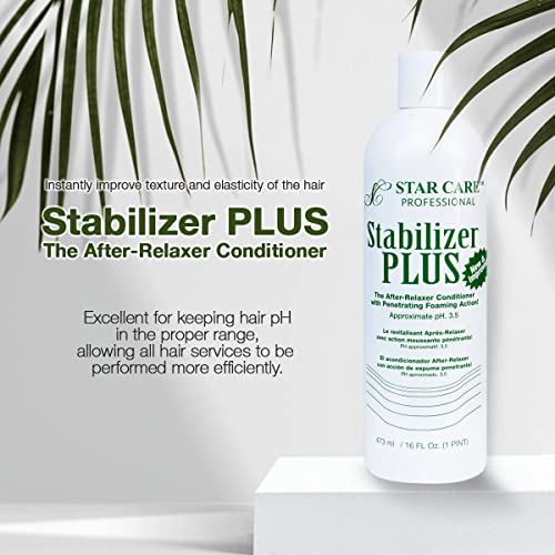 Stabilizer Plus The After-Relaxer Conditioner With Penetrating Foaming Action Approximate pH. 3.5 (4 Fl Oz (Pack of 1))