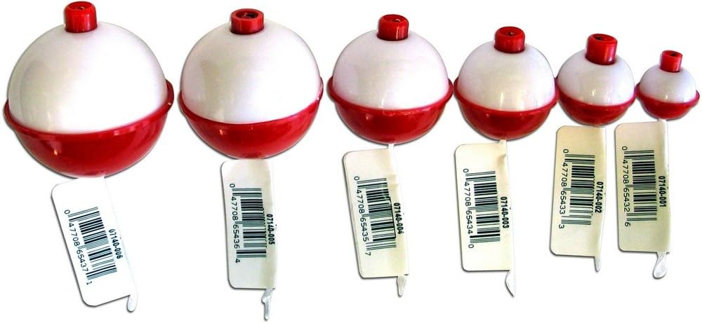 EAGLE CLAW Colored SNAP ON Float Assortment 1 1/2"