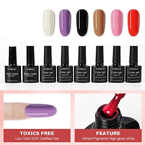 Acrylic Nail Kit for Beginners with Everything, with Professional Gel Nail Polish Kit with UV Light Nail Kit Set Acrylic Powder Kit Nail Art Tips Nail Art Decoration, DIY Nail Art Tool Nail Supplies