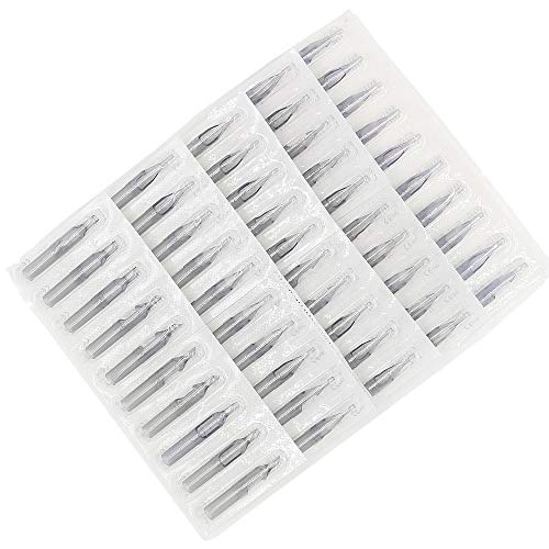 Disposable Tattoo Tip - Autdor 100PCS Disposable Tips Assorted for 3RL 5RL 7RL 9RL 3RS 5RS 7RS 9RS 5M1 7M1 Tattoo Needles Round Flat Magnum Plastic Tips for Tattooing Supplies