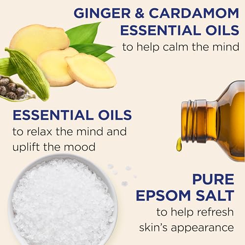 Dr Teal's Epsom Salt Magnesium Soak, Limited Edition Cozy Vanilla Season, 3lbs