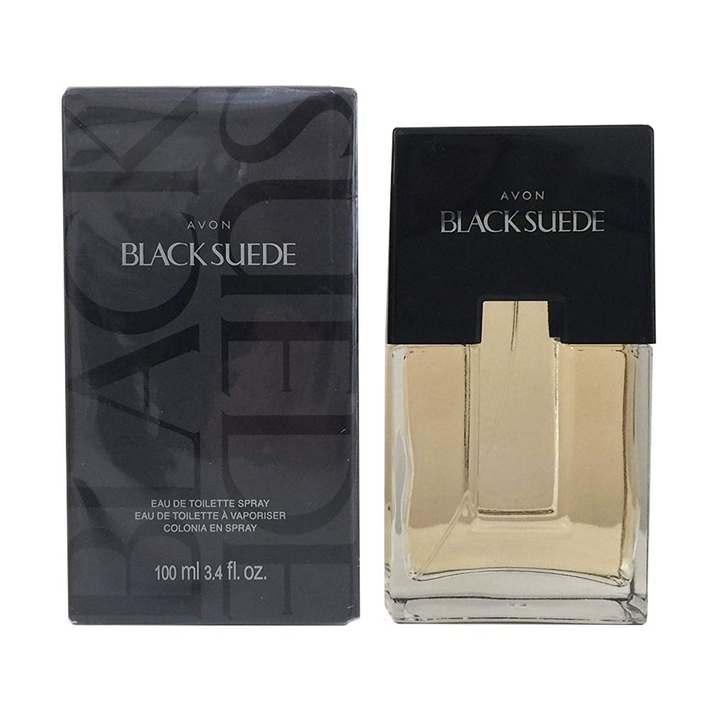 AVON Black Suede Eau de Toilette Spray for Men - 3.4 oz