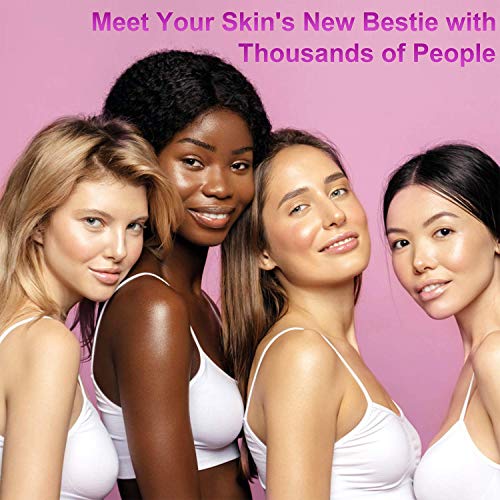 YaFex Derma Roller for Face and Body - 6 in 1 Titanium Microneedling Roller Kit Micro Needle Roller, 300 and 720 Needles 0.25mm,1200 Needles 0.3mm with 5 Replaceable Heads