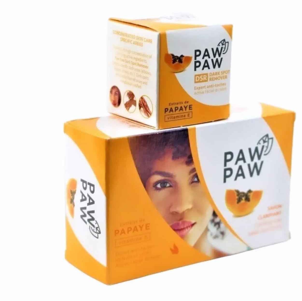 Paw Paw Papaya Beauty Set - Dark Spot Remover and Soap (2 pcs)
