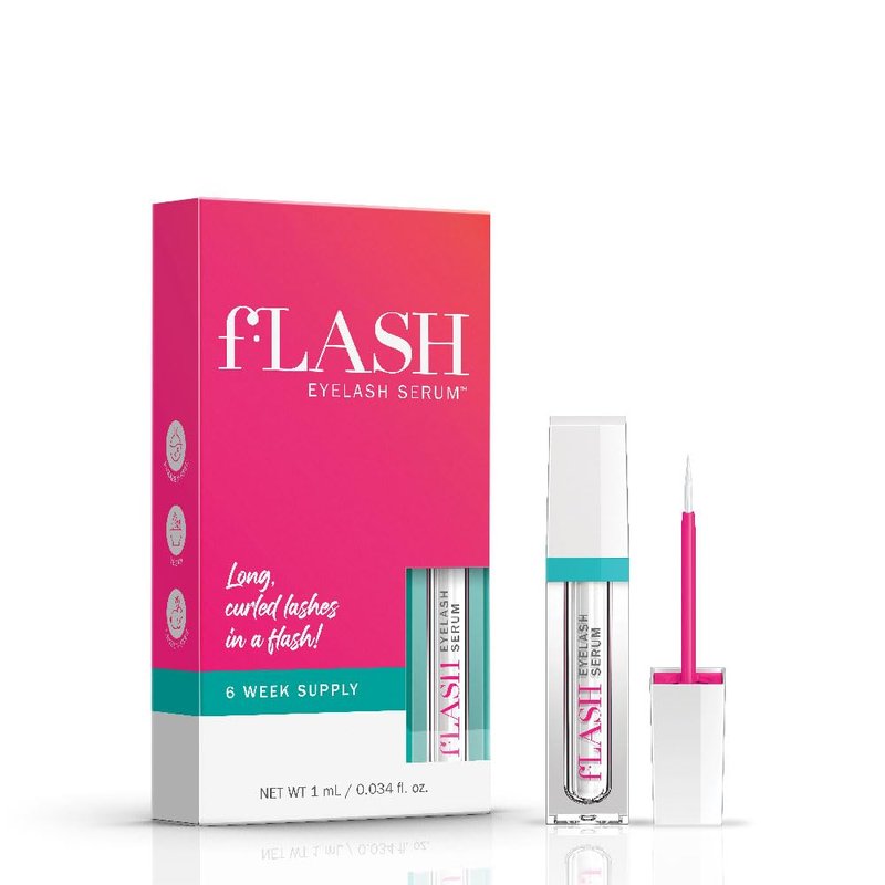 Eyelash Serum Mini for Long-Looking Natural Lashes - Enhances & Strengthens, Travel Size 1mL (0.034 Fl Oz)