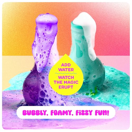 Tubby Tots Bath Potion Kits for Kids - 6 Pk - Bath Bombs for Kids - Toddler Bubble Foam Colors Fizzies - Bathtub Toys for Kid Ages 4-8 Years Old - Science Soap Potions Kit Age 3 4 5 6 7 8 - Non Toxic