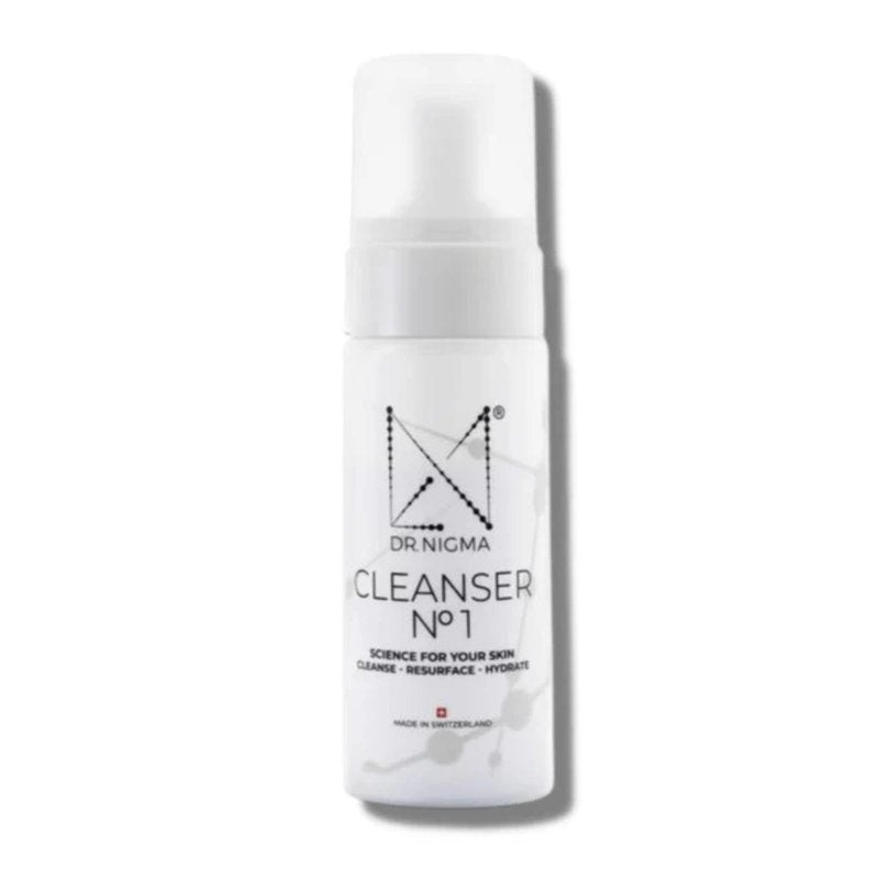 DR. NIGMA Cleanser No.1 Facial Cleanser Anti Aging Facial Moisturizer Soothes Skin Revives Dull Skin, Hydrates with Hyaluronic Acid & Chamomile Gently Exfoliates, Softens, Refines Texture 50ml