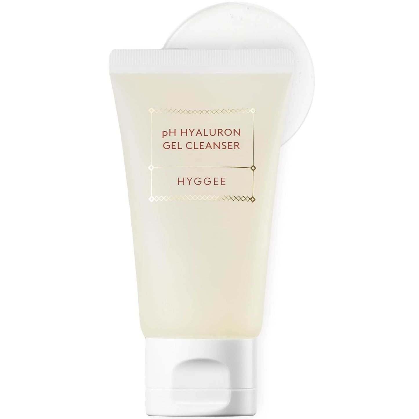 KSBC HYGGEE pH Hyaluron Gel Cleanser - Hyaluronic Acid Hydrating Face Wash - pH Balancing Formula for All Skin Types - Hypoallergenic Mild Makeup Cleansing Gel (13.52 fl.oz.)