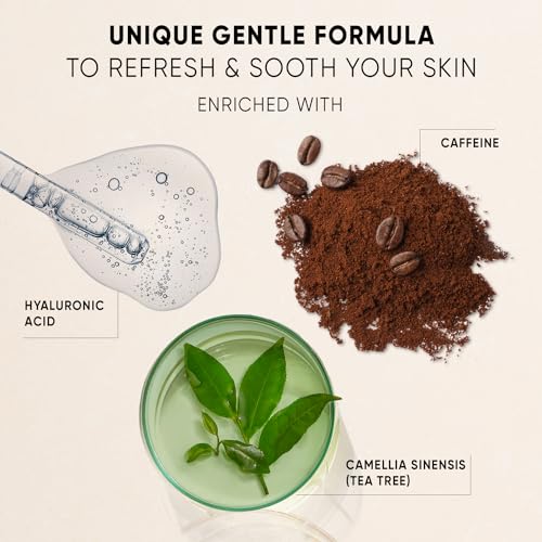 C?LOR Under Eye Patches Premium - Golden Under Eye Mask Enriched with Hyaluronic Acid, Caffeine, Tea Tree & Collagen, under eye Patches for Women & Men (7 Pairs)