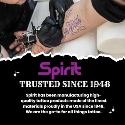 Spirit¢ç Tattoo Clear Carrier, 14 Inch - Thermal Tattoo Paper Transfer, Panenka Machine Recommended Tattoo Transfer Paper, Proudly Made in The USA