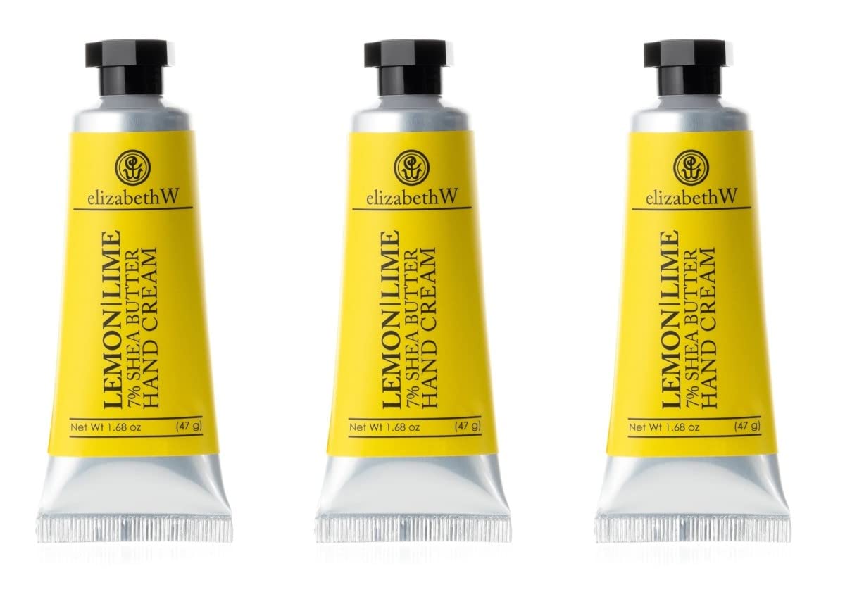 elizabeth W Lemon Lime Hand Cream, 1.68 Ounce (Set of 3)