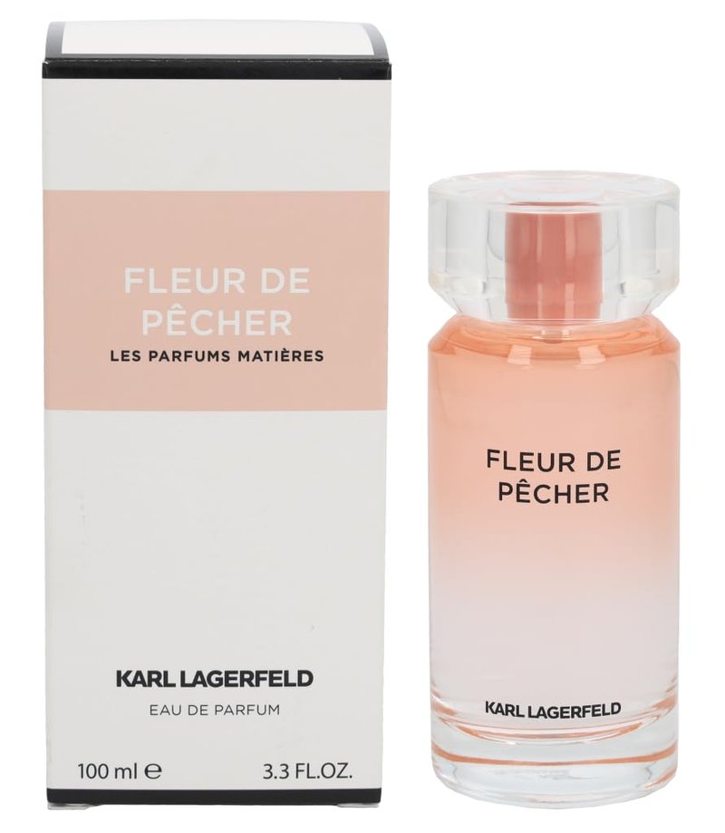 Karl Lagerfeld Fleur De Pêcher EDP - Luxurious Peach Blossom Fragrance | 100ml