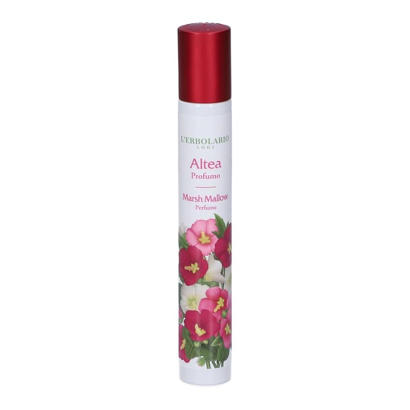L'Erbolario Marsh Mallow Perfume - Citrus & Floral Women's Fragrance - Lasting Vanilla, Lemon, Bergamot, Vetiver & Musk - 0.5 oz
