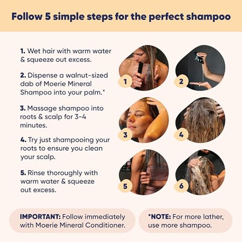 Moerie Shampoo and Conditioner Plus Hair Mask and Hair Spray Mega Pack ? The Ultimate Hair Care Set ? For Longer, Thicker, Fuller Hair - Volumizing Hair Products ? Paraben & Silicone Free - 8 items