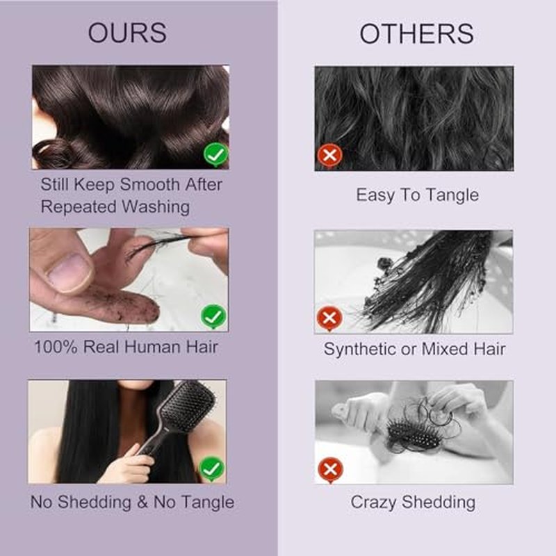 Deep Wave Bundles with Closure 16 18 20+14 Inch 4x4 HD Lace Closure, 13A Human Hair Bundles, Wet and Wavy 100% Brazilian Virgin Deep Curly 3 Bundles Human Hair Quick Weave Bundle for Women