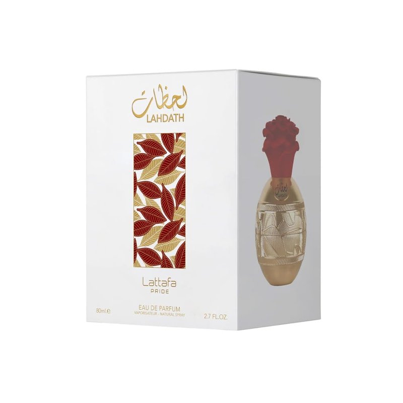 Lattafa Perfumes Lahdath for Unisex Eau de Parfum Spray, 2.7 Ounce