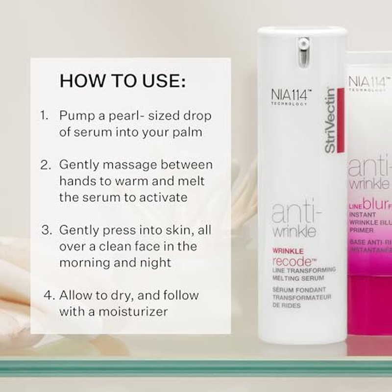 StriVectin Anti-Wrinkle Face Creams and Serums, with Ceramides & Peptides for Firm Skin and Less Wrinkles & Fine Lines
