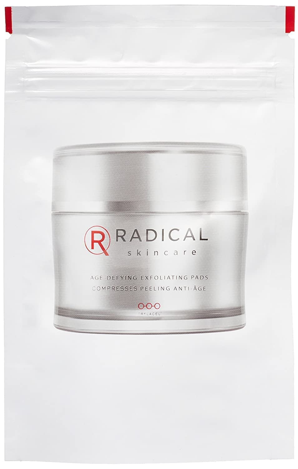 Radical Skincare Age Defying Exfoliating Pads Removes Dead Skin, Evens and Brightens Skin Tone for Radiant Glow | For All Skin Types Including Sensitive Skin | Paraben & Cruelty Free (15 Pads, 2 Pack)