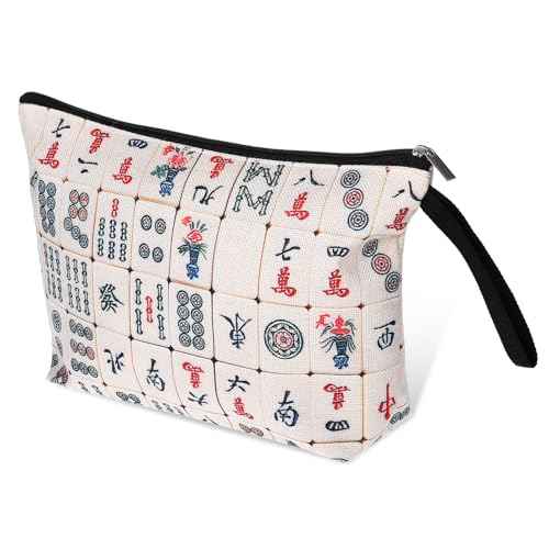 Mahjong Bag, Mahjong Gifts for Women Gifts for Mahjong Players Mahjong Accessories Mahjong Gifts for Mahjong Lover Women Mom Grandma Birthday Travel