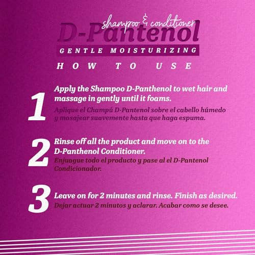 Expert Hair Soft Care Biotin Shampoo and Conditioner - Daily Routine Shampoo For Scalp Health, CLINICALLY TESTED Proven Results Products For Women & Men, Natural Routine, Color Safe 2x 33.81 fl.oz