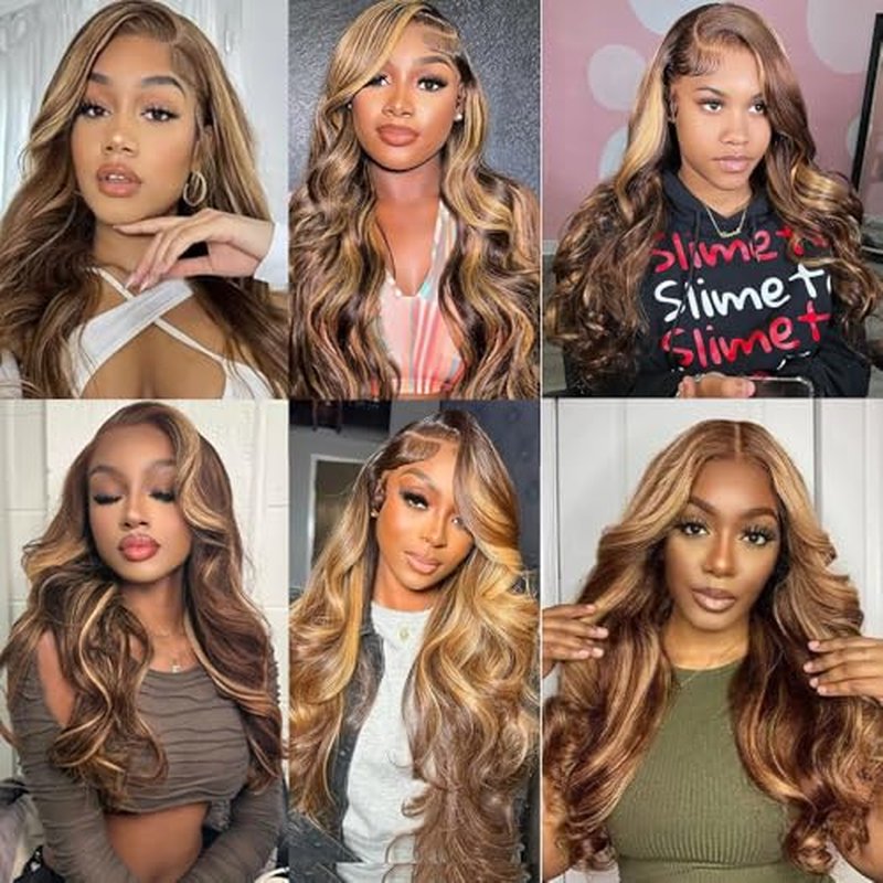 P427 Blonde Bundles Human Hair Body Wave Bundles 24 26 28 Inch Unprocessed Brazilian Virgin Remy Hair 3 Bundle Honey Blonde Body Wave Bundle Human Hair Extensions