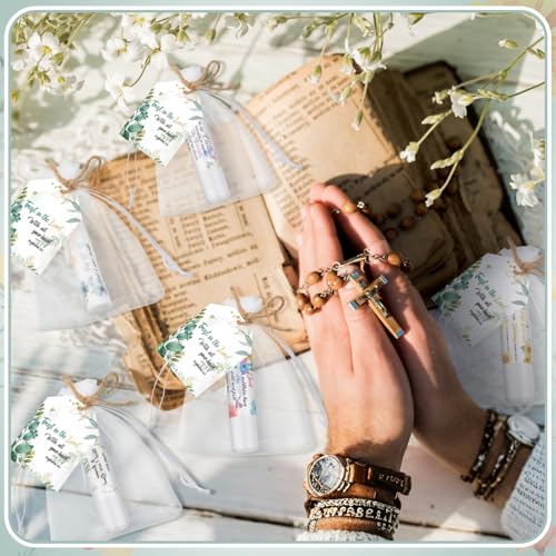 20 Set Christian Religious Gift Bulk Lip Balms for Women Men Christian Religious Church Party Favors Bulk Bible Verse Lip Balm with Scripture Inspirational Gift for Coworkers Staff Employee