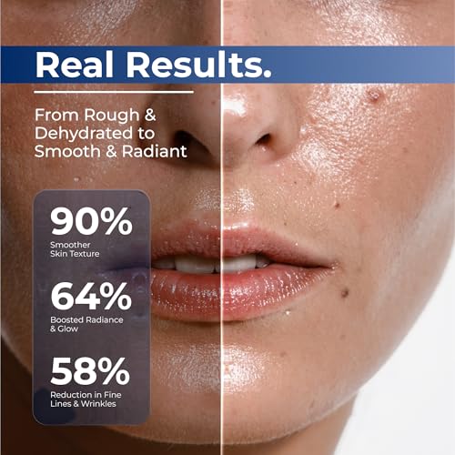 TURMSKIN¢ç Hyaluronic Acid Serum Ampoules [ULTRA HYDRATING VIALS] - 3% Hyaluron Booster for Glass Skin & Anti Aging - 24 Hours Hydration - Soft PE Triple Hyaluronic Complex for Faceskin Repair & Renew