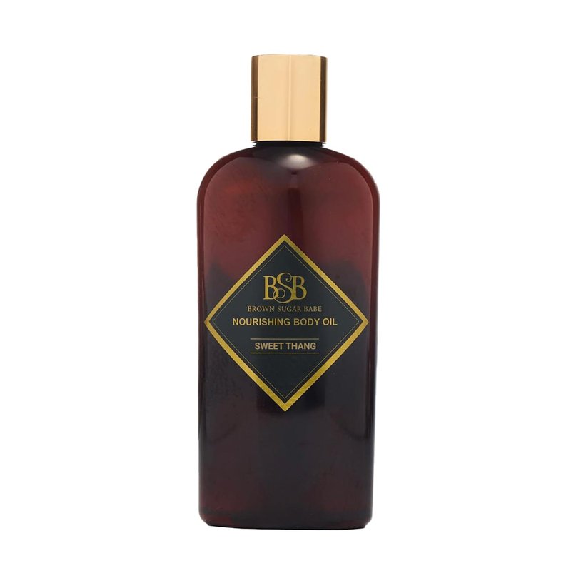 Brown Sugar Babe Sweet Thang Body Oil, Nourishing Oil for Women, Scented Skin Care, Perfume Body-Oil, Paraben Free, Made in USA