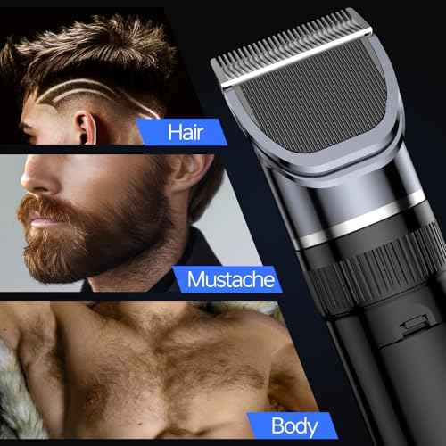 Men's Hair Clippers & Beard Trimmer Grooming Kit£¬All-in-one Professional Hair Cutting kit,Cordless Rechargeable Hair Clipper for Men with LED Display for Men's Barbers Hair Trimmer and Body Care