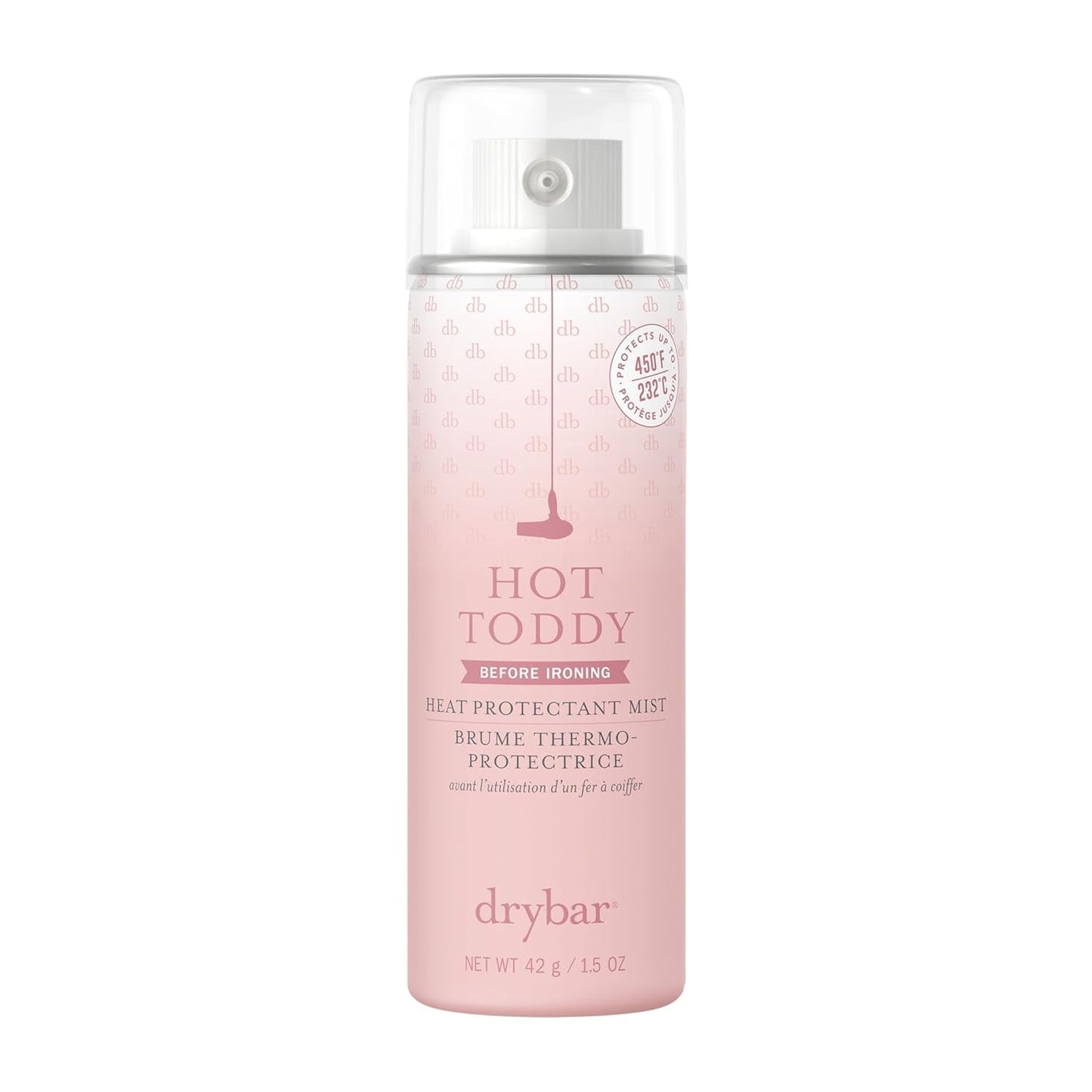 Drybar Hot Toddy Heat Protectant Mist for Hair, Blanc Scent, 1.5 oz