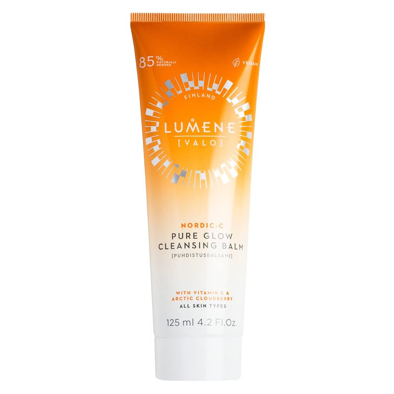 Lumene Pure Glow Cleansing Balm - Vegan Skincare for Radiant Skin | 125ml