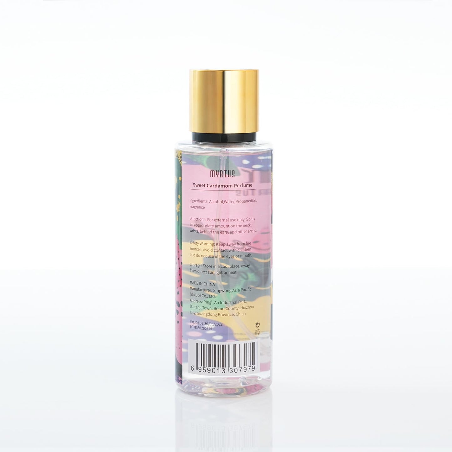MYRTUS Eau de Toilette for Women, 8.45 fl.oz Long Lasting Body Spray Perfume, Floral & Fresh Fragrance