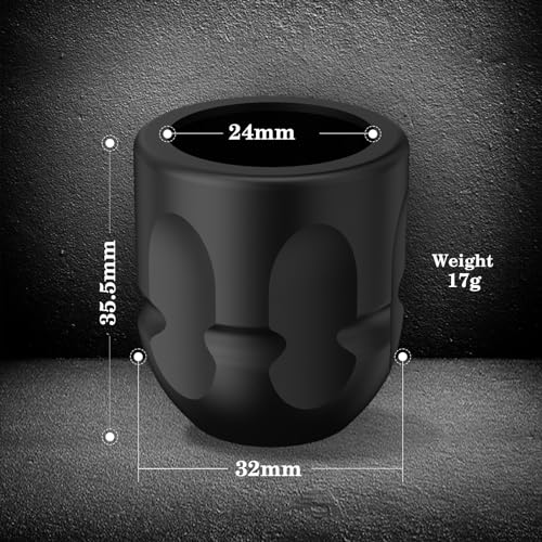 Ambition Soldier P1 Disposable Tattoo Grips - 20Pcs 32mm Tattoo Rubber Grip Cover with Click Adjust System Supply for Most Ambition Tattoo Machines, Compatible with Cheyenne Hawk Pen & Sol Nova