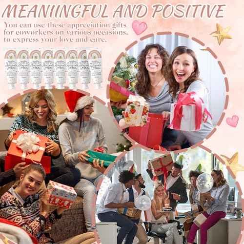 24 Pcs Mini Body Lotion Gifts Bulk for Dry Skin Travel Size Rainbow Body Cream Christmas Teacher Appreciation Gifts Moisturizing Lotion Stocking Stuffers for Women Teen Girls Nurse