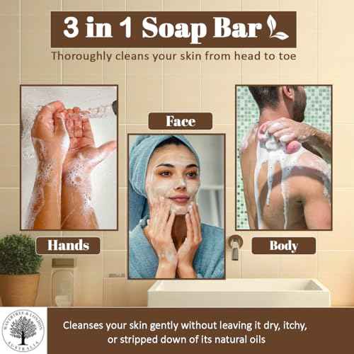 Wavertree & London Natural Goat Milk Soap Bars (2 Bars) ? 7oz Individually Wrapped, French Triple Milled Moisturizing Bath Bar Soap Enriched with Shea Butter, Chemical-Free Sensitive Skin Bar Soap