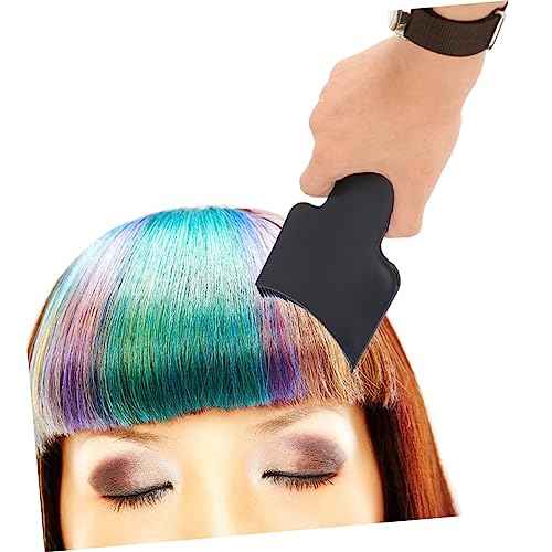 4Pcs Portable Hair Dye Highlighting Boards Hairdressing Tools for Hair Salon Use Black Hair Highlighting Board for Professional and Home Coloring