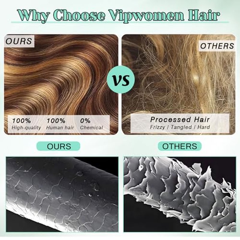 P4/27 Water Wave Bundles Human Hair 12 14 16 Inch Brown and Honey Blonde Highlight Wet and Wavy Human Hair Bundles 100% Unprocessed Brazilian Virgin Weave 3 Bundles Human Hair Extensions for Women