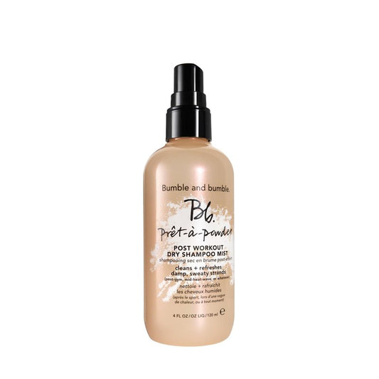 Bumble and bumble. Prêt-à-powder Post Workout Non-Aerosol Dry Shampoo Hair Mist | Cleanses Sweat + Eliminates Odor | For All Curly, Wavy, Straight Hair Types, 4 Fl Oz
