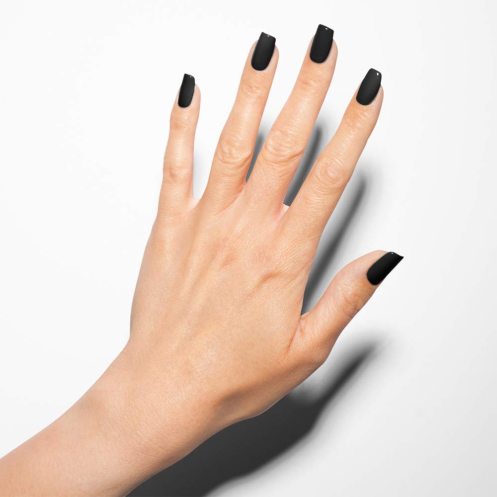 Gelish MINI Gel Nail TPO-Free Long-Lasting Soak-Off Polish Black Shadow 9mL