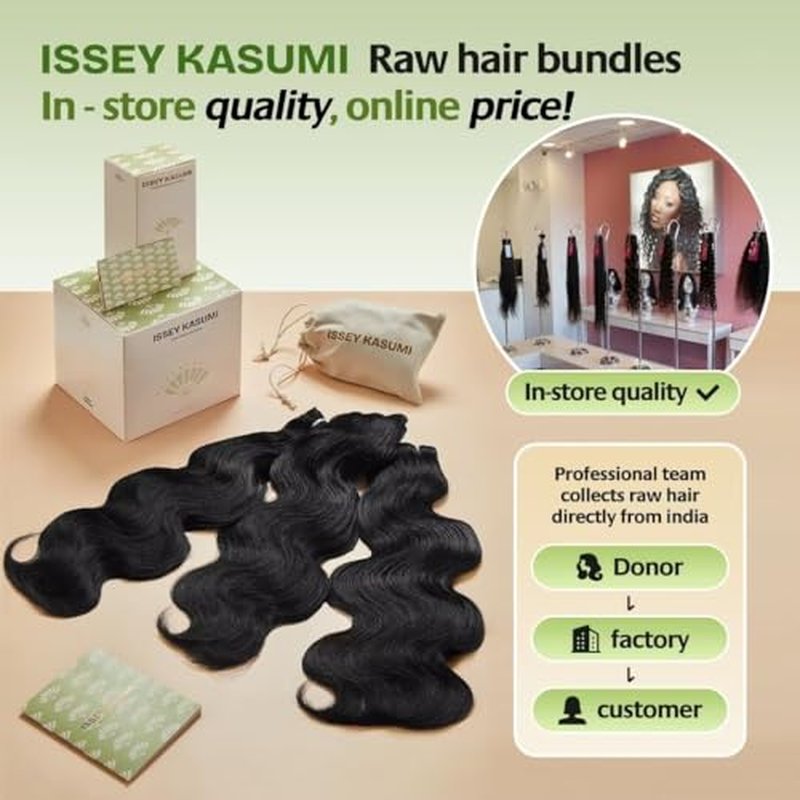 Raw Indian Human Hair Single Bundle,Triple Lifespan Than Regular Virgin Hair,In-Store Quality,Online Price! 100% Raw Indian Hair Bundles Body Wave Raw Hair Bundles 20 Inch