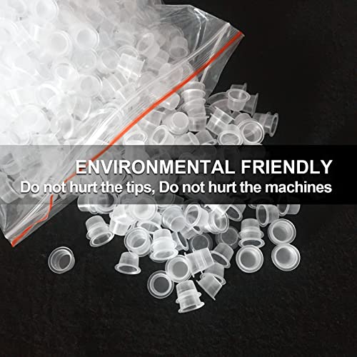 310Pcs Tattoo Practice Skins and Ink Caps Kit - Mixed 300Pcs Pigment Ink Cups #9 Small, #13 Medium, #16 Large and 10Pcs Tattoo Skin