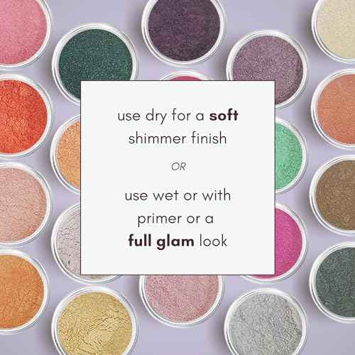 Star Ruby - Organic Mineral Eyeshadow Palette with Sparkle & Shimmer Shades, Eye Shadow Highlighter, Pink Glitter, Ruby Cream Eyeshadow Singles, Eye Shadow Palette Makeup