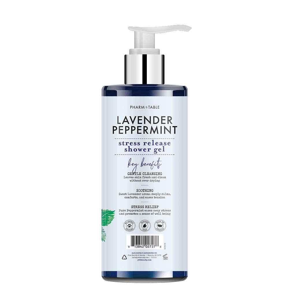 Pharm to Table Stress Release/Lavender & Peppermint Shower Gel Body Wash 32oz / 960m
