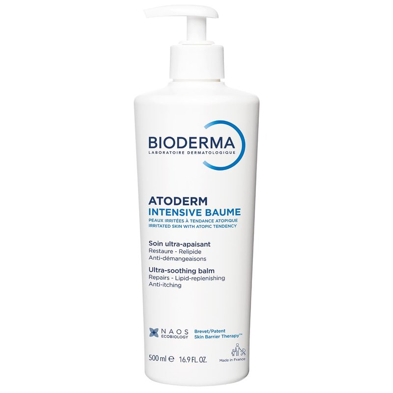 Bioderma Atoderm Intensive Balm - Hydrating Moisturizer for Dry, Atopic Skin | Fragrance-Free, Non-Greasy Formula