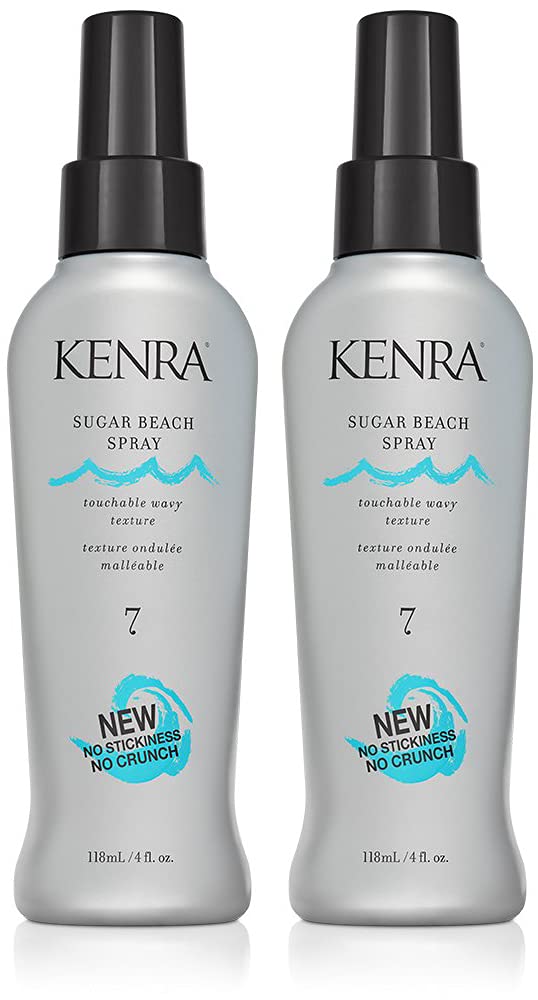 Kenra Professional Sugar Beach Spray 7 | Texturizing Spray | All Hair Types | 4 fl. oz. (2-Pack)