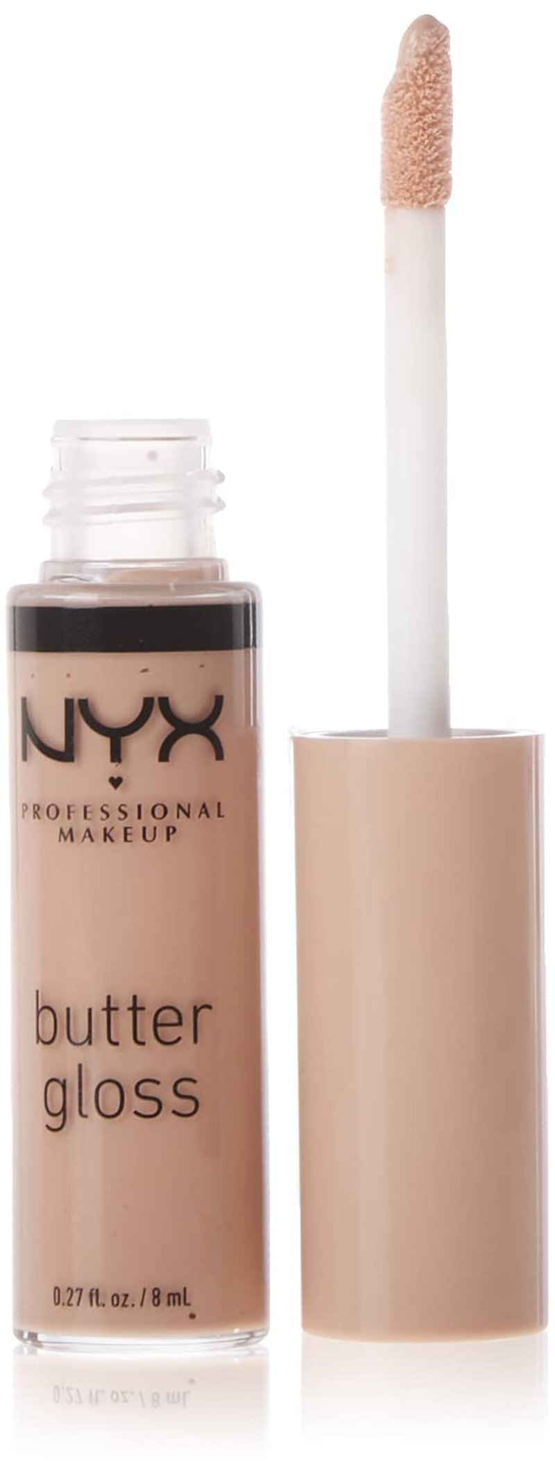 NYX PROFESSIONAL MAKEUP Butter Gloss Non-Sticky Lip Gloss Fortune Cookie & Mechanical Cocoa Lip Liner Pencil